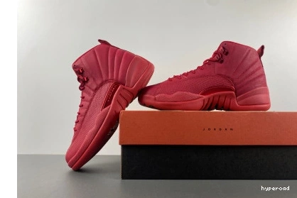 Hyperoad JORDAN 12 RED-BLACK GYM AIR GYM RED 0708